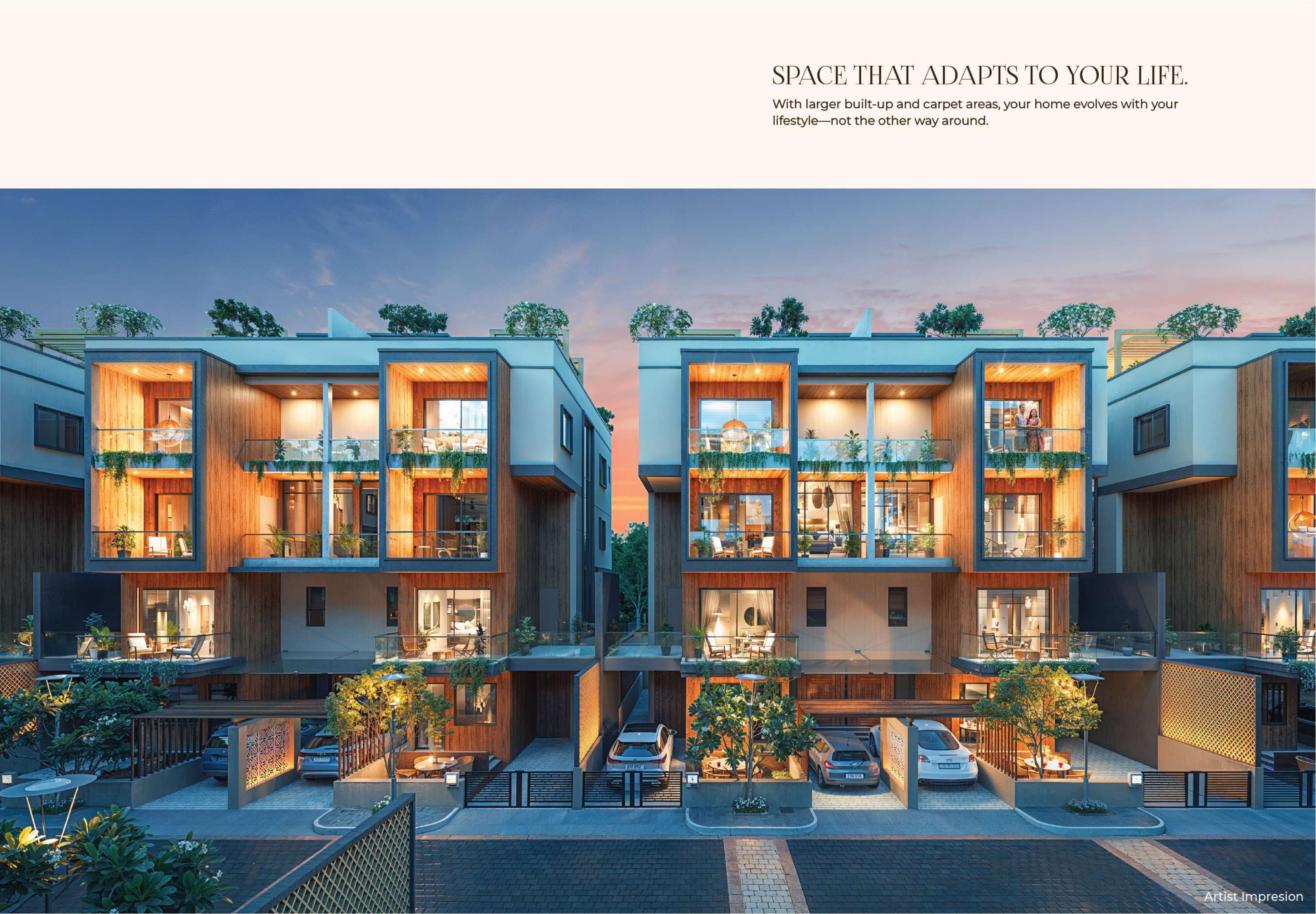 Mangalam Vatika Evening View